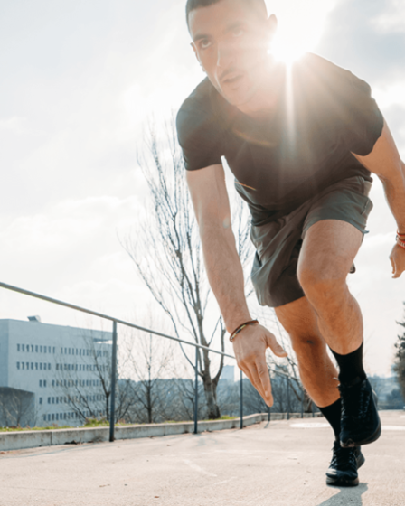 hombre corriendo