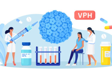 animación doctoras y paciente con posible vph